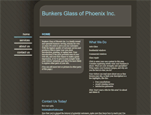 Tablet Screenshot of bunkersglass.com